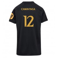 Real Madrid Eduardo Camavinga #12 Tredje Tröja Dam 2023-24 Kortärmad